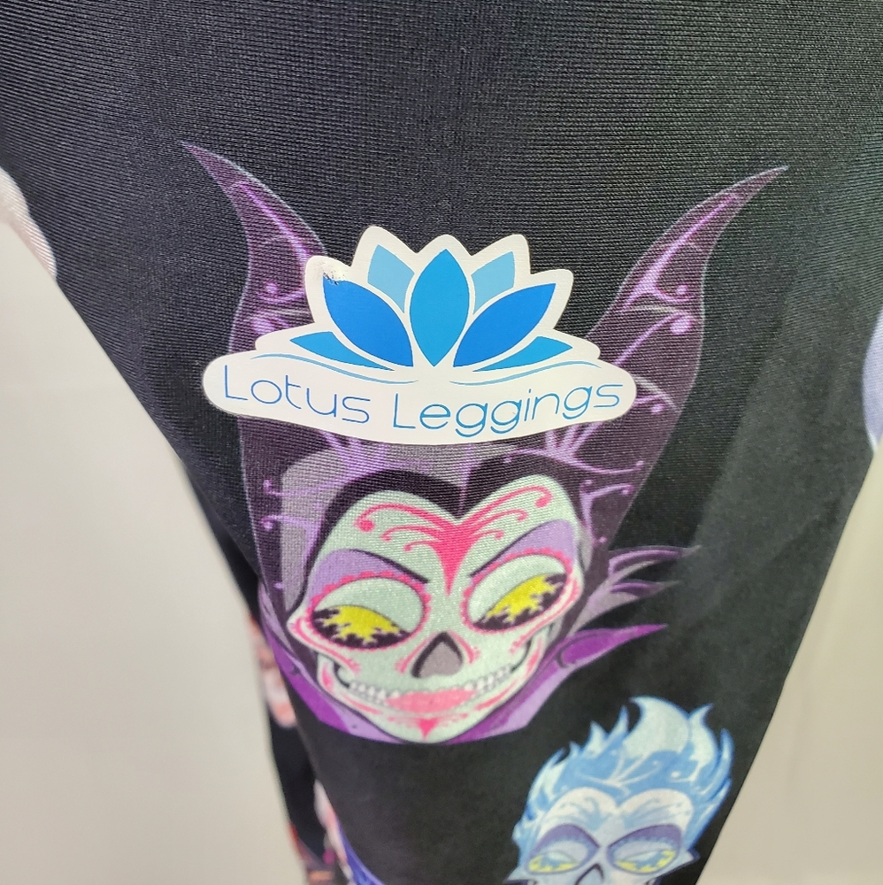 Lotus Leggings women's zombie skeleton queen pants